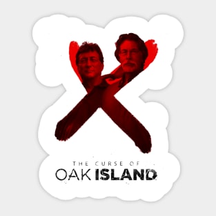 oak island series Sticker